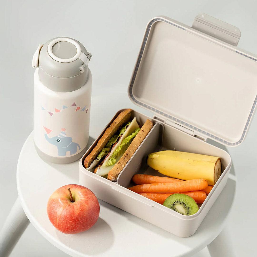 Done by Deer Lunch box w/divider - Celebration Sand
