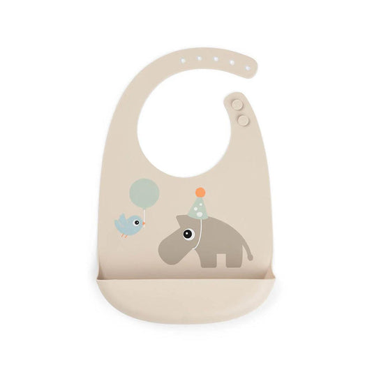 Done by Deer Silicone Bib - Celebration Sand