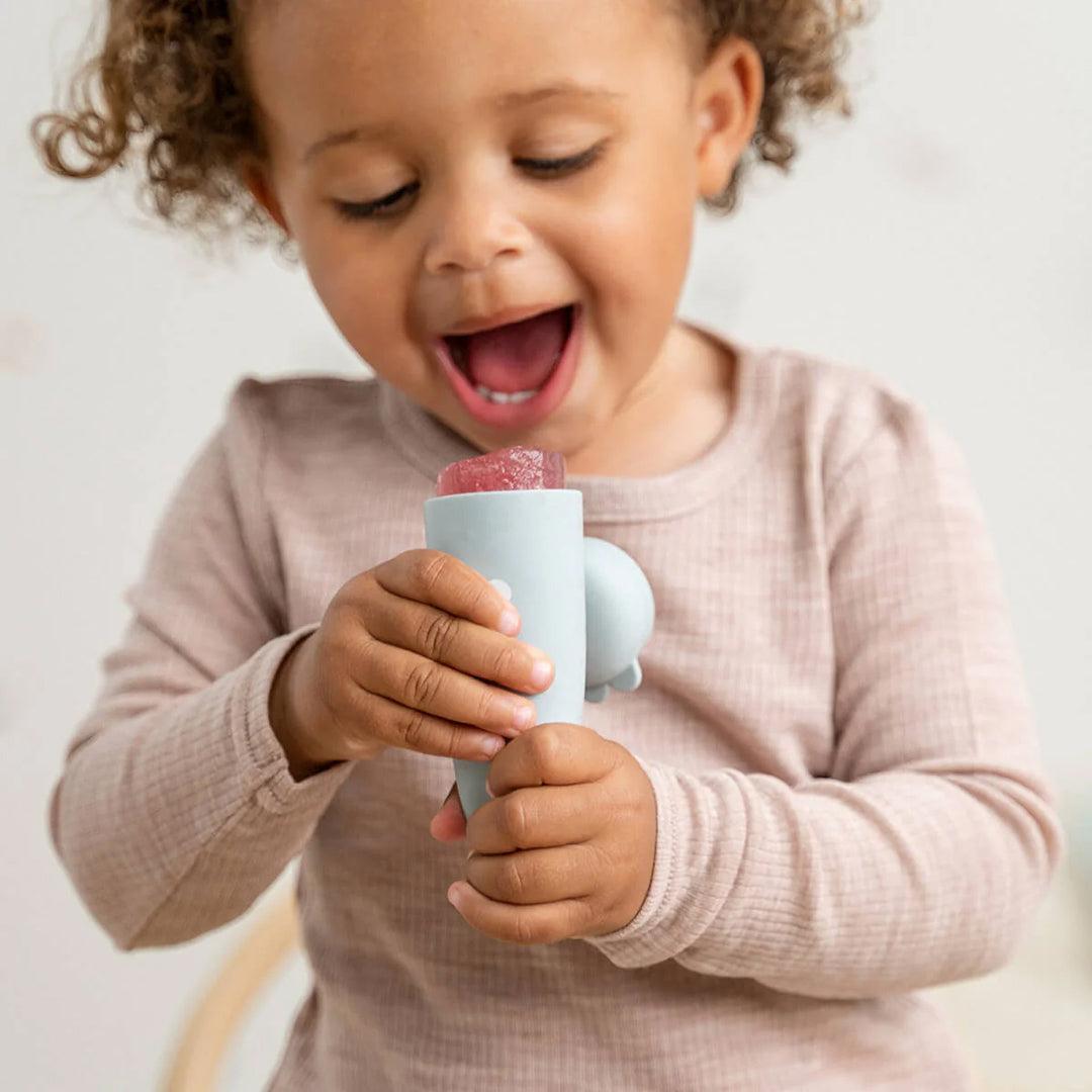 Done by Deer Silicone Ice Pops 3 Pack - Tiny Farm Blue