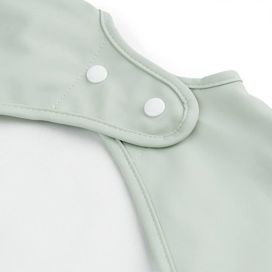 Done by Deer Sleeved Pocket Bib - Green - Croco