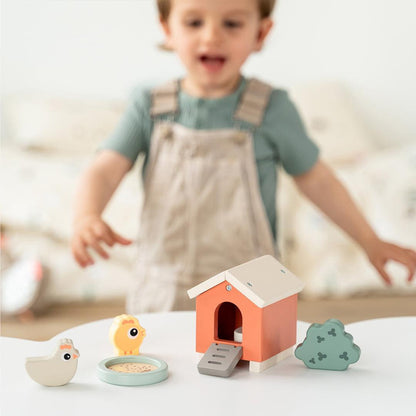 Done by Deer Tiny Farm Play Set - Clucky