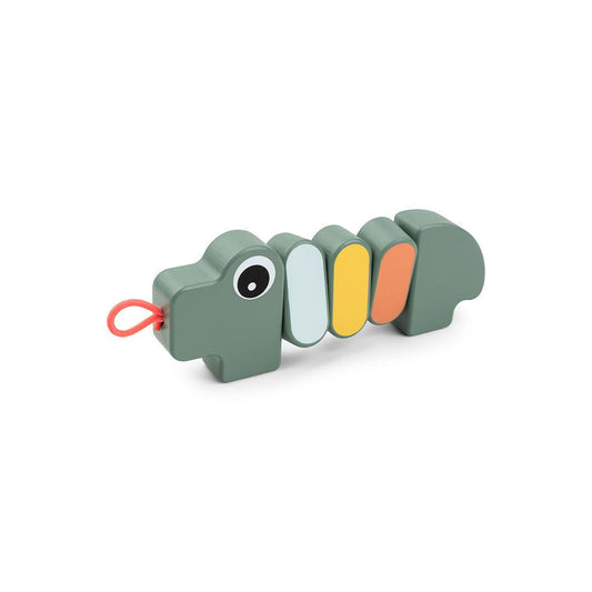 Done by Deer Twist + Turn Toy - Green - Croco