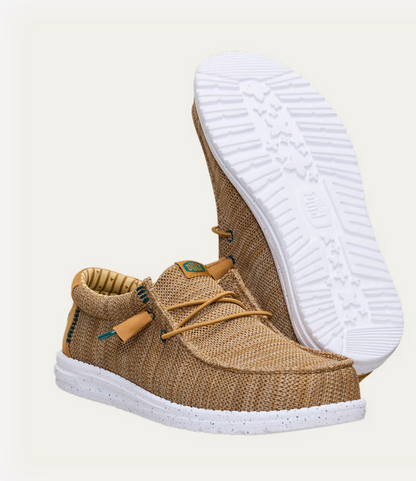 DUDE Wally Stretch Sox -  Bone Brown / Multi