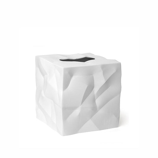 essey | wipy cube tissue box | white - LC