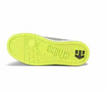 Etnies Marana (Youth) Skate Shoes – Grey/Lime/White - SALE -