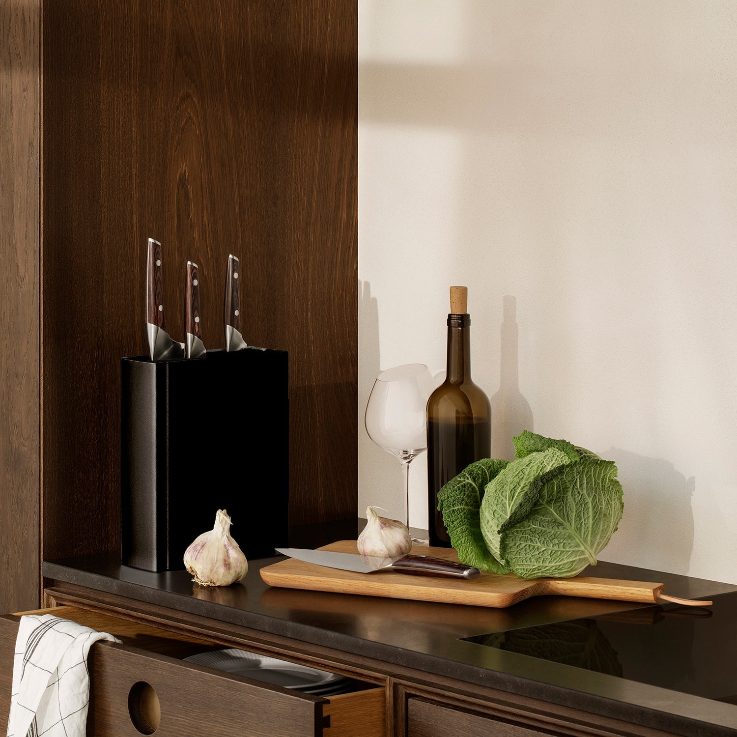 eva solo | lexicon knife stand | black
