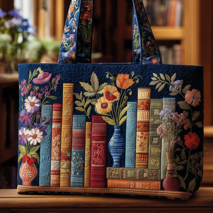 Eventyrlige Mønstre- BIBLIOTEK MED BLOMSTER