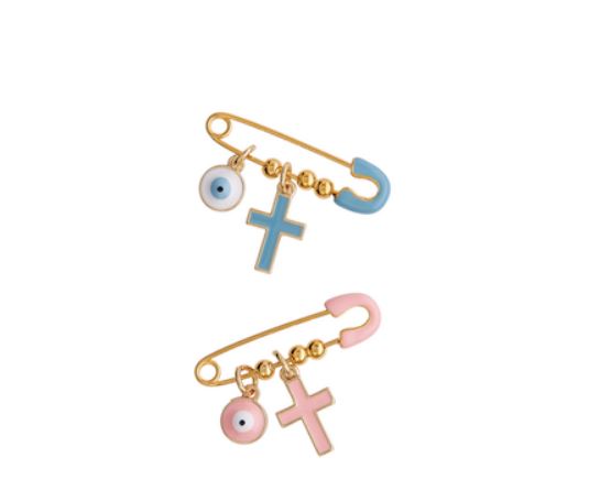 New Born Baby Religious Charms with Letters