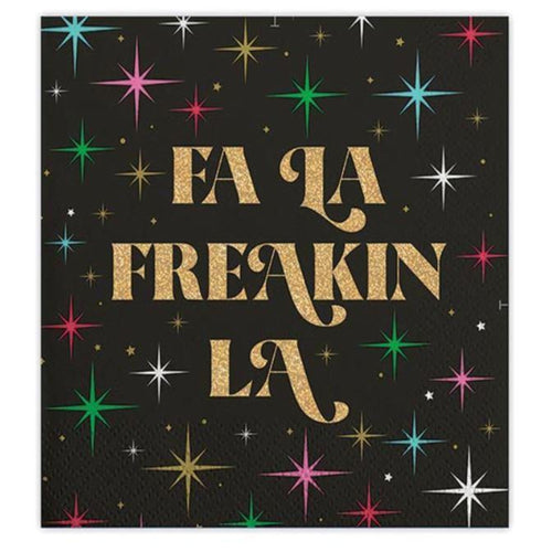 Fa La Freakin La Beverage Napkins