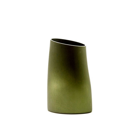 fink | vase | olive green small