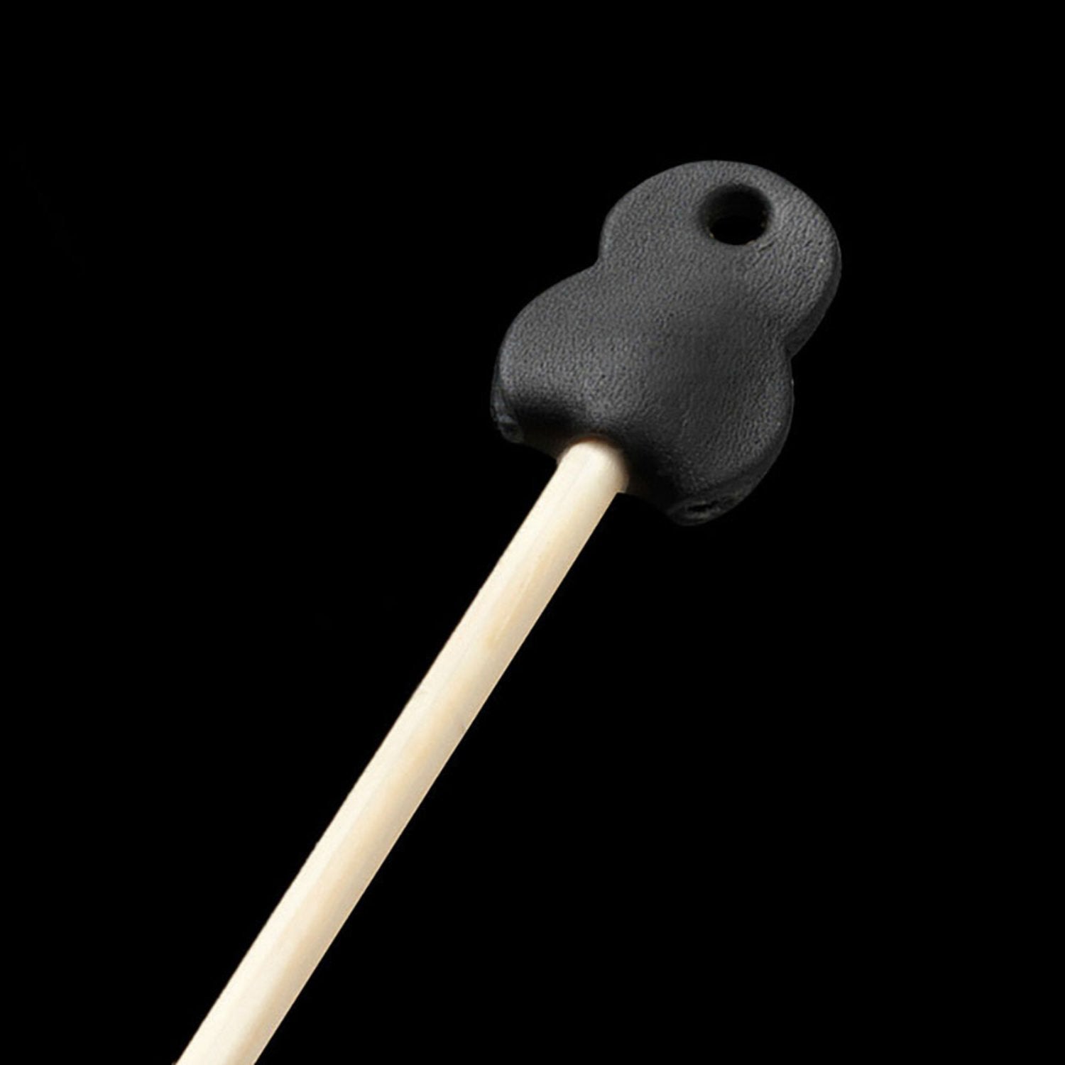 essey | fly fly leather flyswatter | black - LC