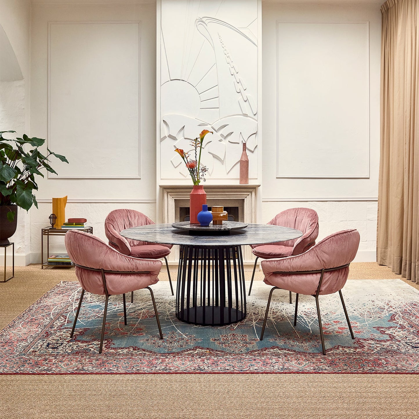 freifrau | low dining | marie armchair | nobilis raphael 02 beige