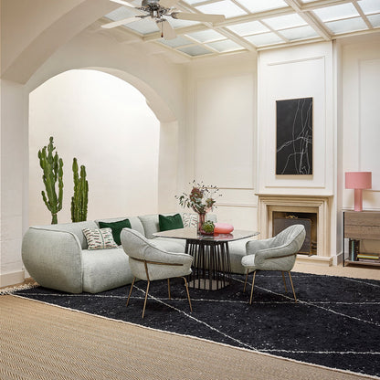 freifrau | low dining | marie armchair | nobilis raphael 02 beige