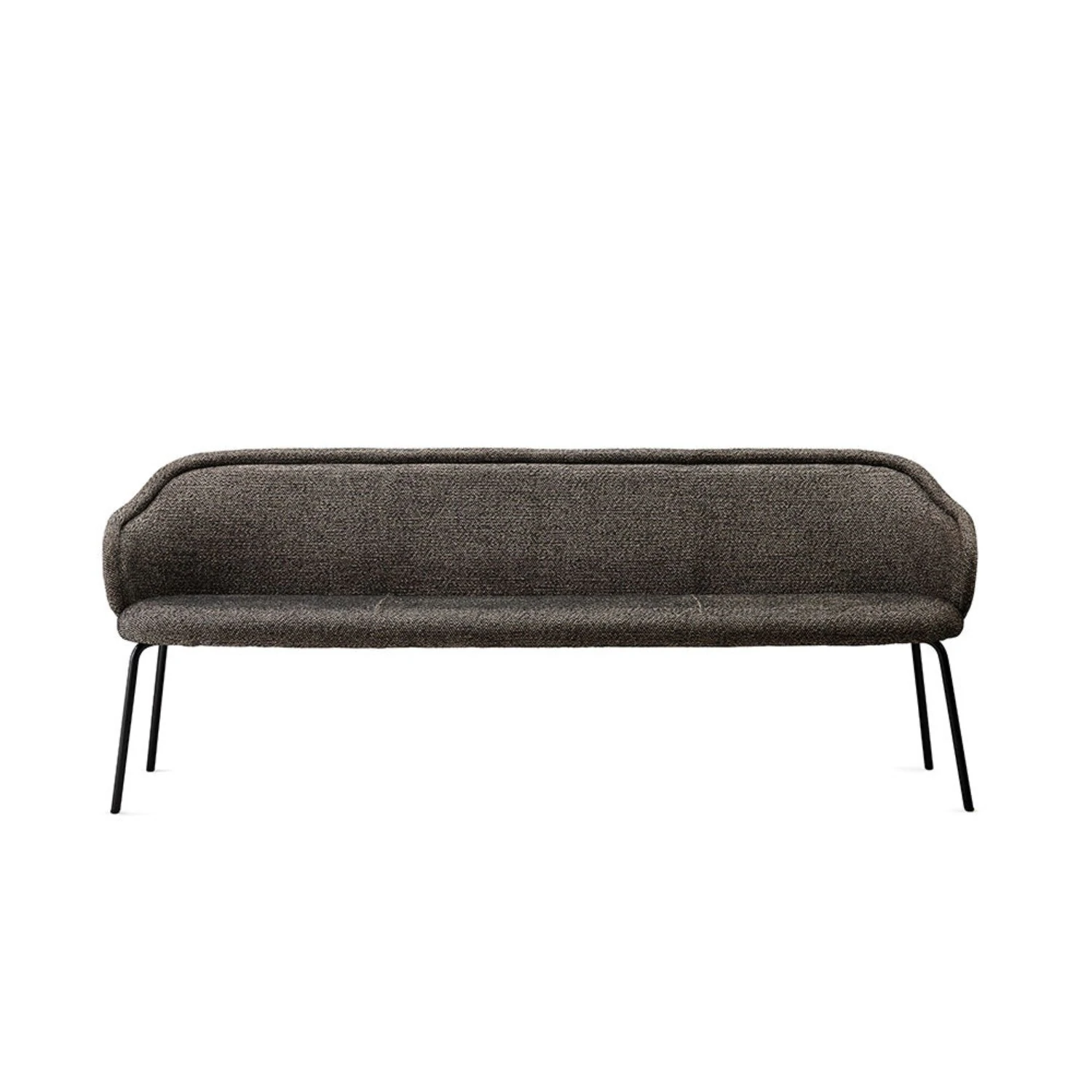 freifrau | ona curve bench 140cm | steel frame | safire 0001 - EX DISPLAY