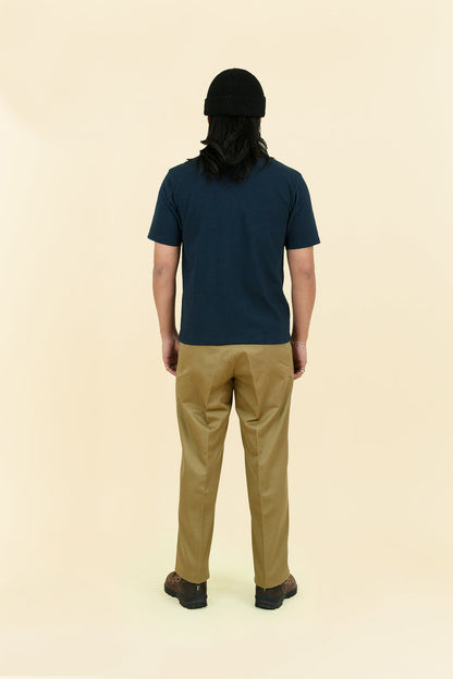 Godspeed Heavyweight Loopwheel 10oz Pocket T-Shirt - Navy