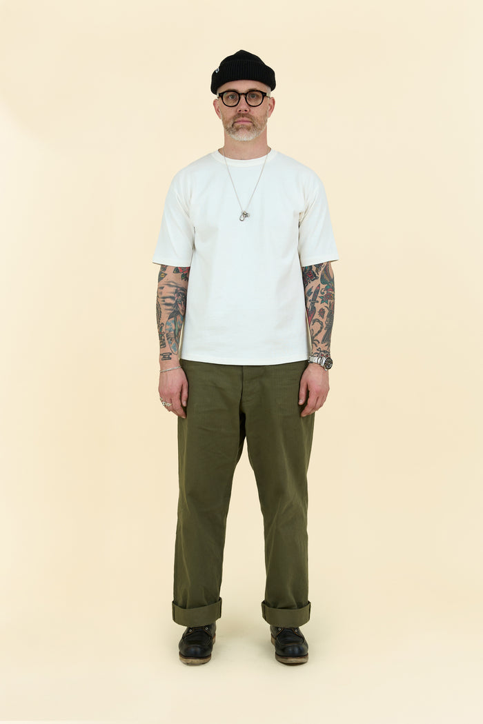 Godspeed Heavyweight Loopwheel  10oz T-Shirt - Natural
