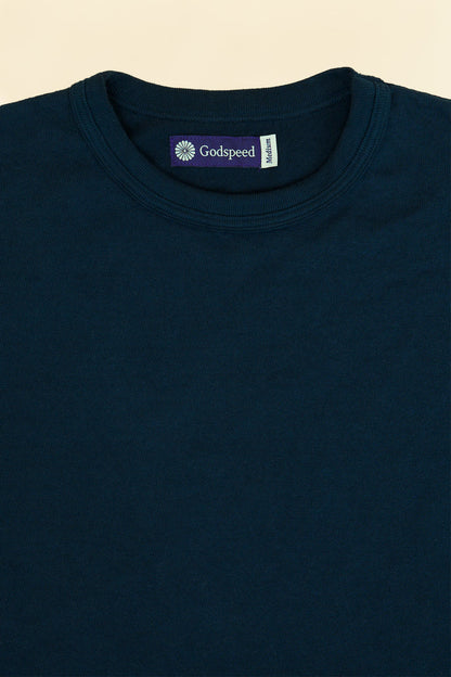 Godspeed Heavyweight Loopwheel  10oz T-Shirt - Navy