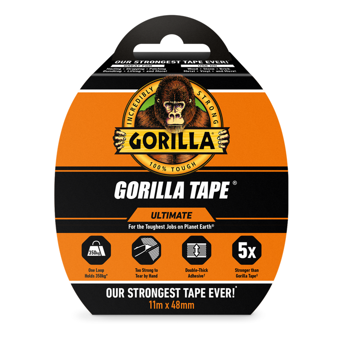 Gorilla Tape® Ultimate 11m Black
