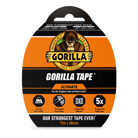 Gorilla Tape® Ultimate 11m Black