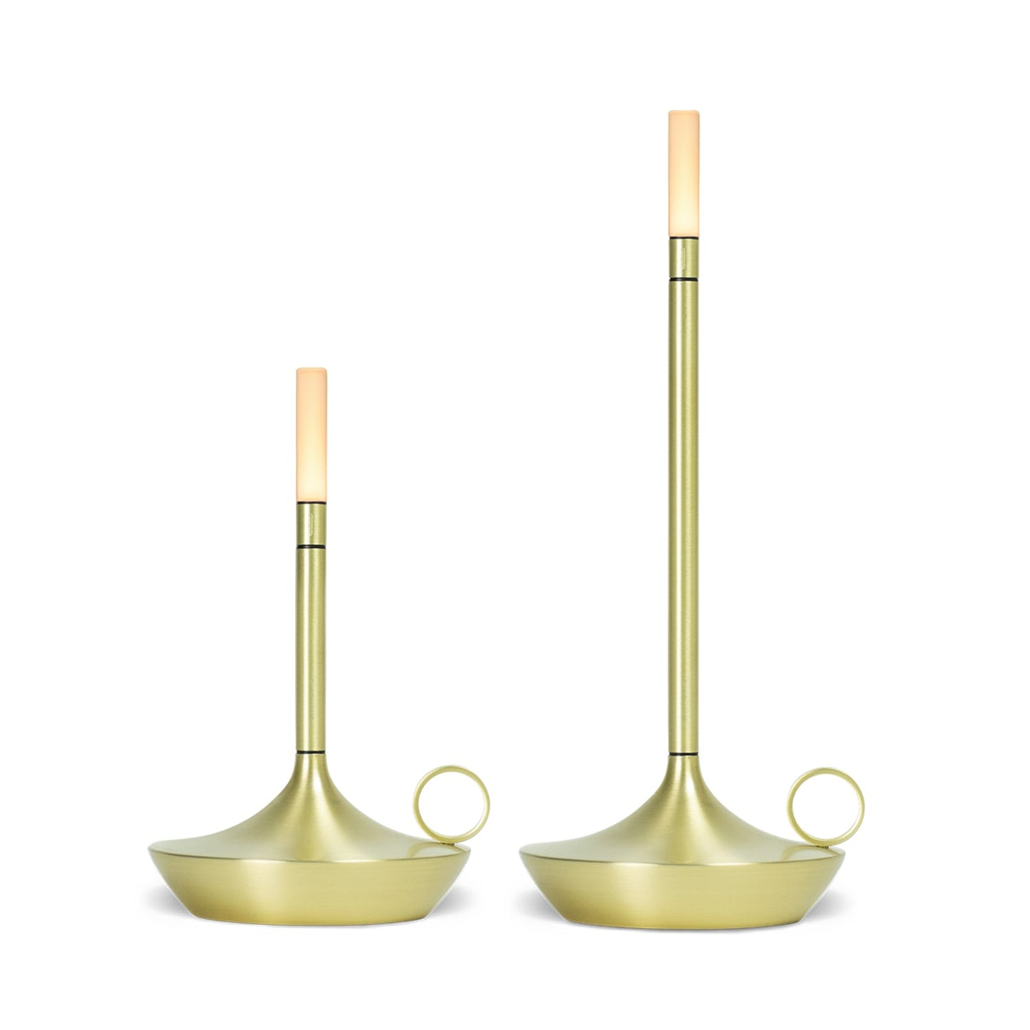 graypants | wick portable table lamp | brass 26cm
