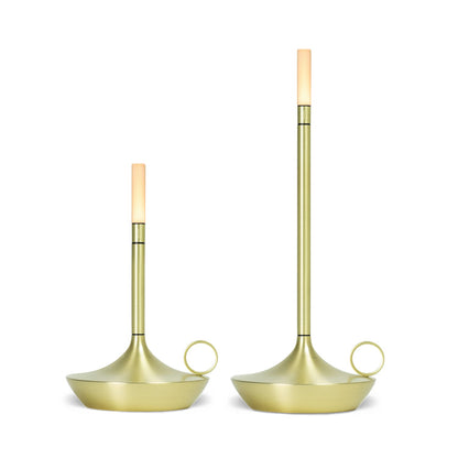 graypants | wick portable table lamp | brass 26cm