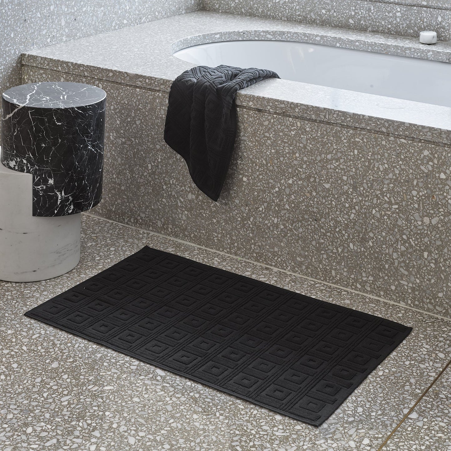 greg natale | astoria towelling collection | black - LC