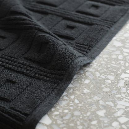greg natale | astoria towelling collection | black - LC