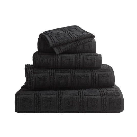 greg natale | astoria towelling collection | black - LC
