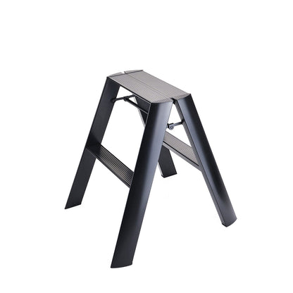 hasegawa | lucano 2 step ladder | black
