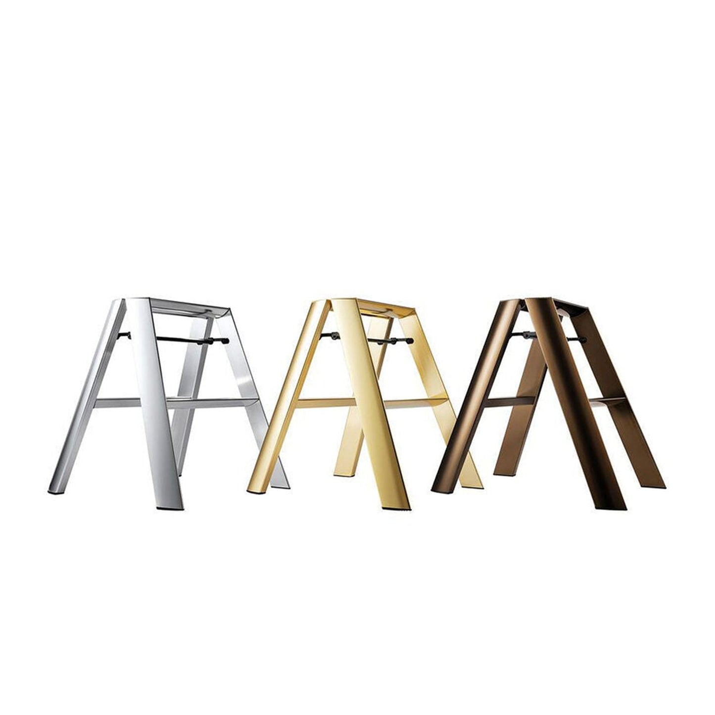 hasegawa | lucano 2 step ladder premium | silver (japan) - LC