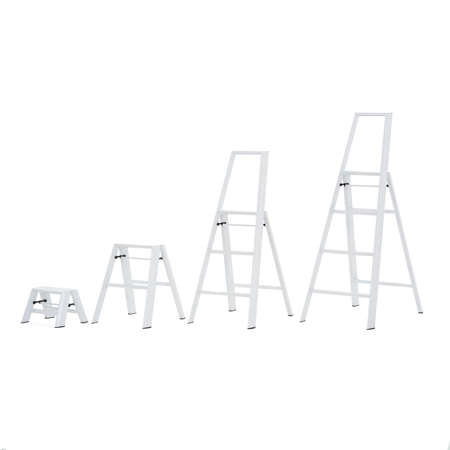 hasegawa | lucano 1 step ladder | white