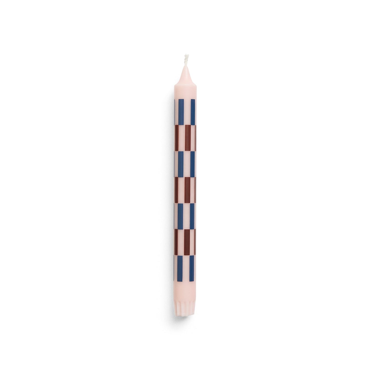 hay | pink and blue pattern candle | set of 4