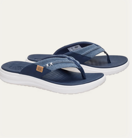 HEY DUDE - Finn Flip Braided - NAVY
