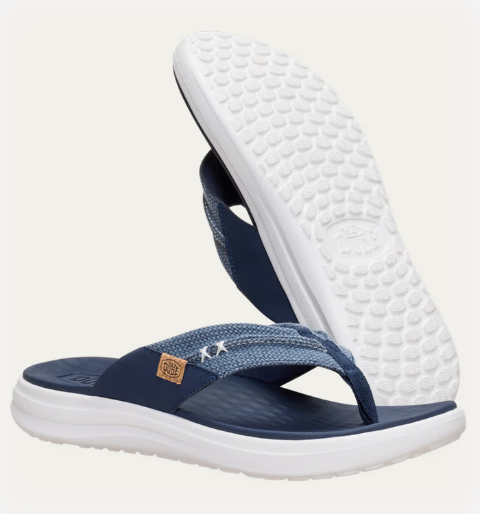 HEY DUDE - Finn Flip Braided - NAVY