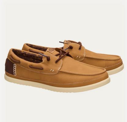HEY DUDE - Harbor Lo Classic - Bone Brown / Multi