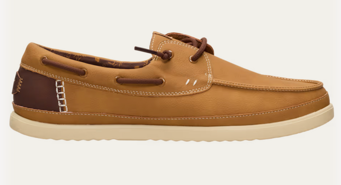 HEY DUDE - Harbor Lo Classic - Bone Brown / Multi