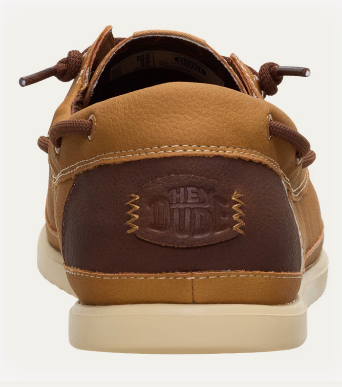 HEY DUDE - Harbor Lo Classic - Bone Brown / Multi