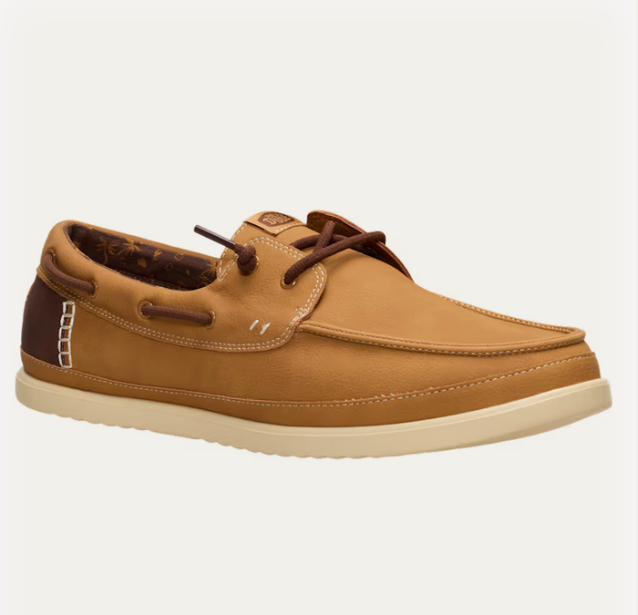 HEY DUDE - Harbor Lo Classic - Bone Brown / Multi