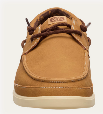HEY DUDE - Harbor Lo Classic - Bone Brown / Multi