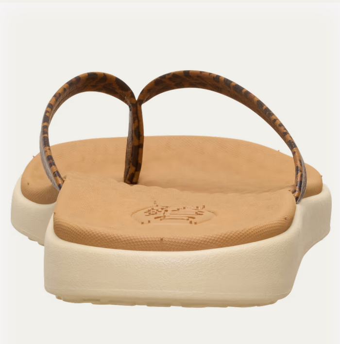 HEY DUDE Maui Breeze Flip - Tan Leopard