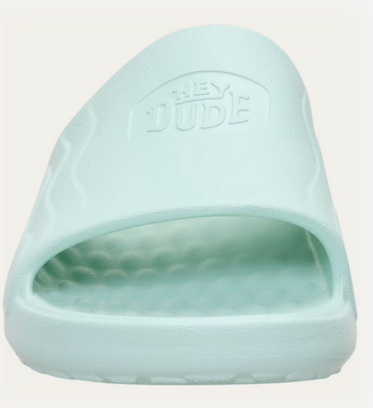 HEY DUDE Wave Slide Women - Harbor Green