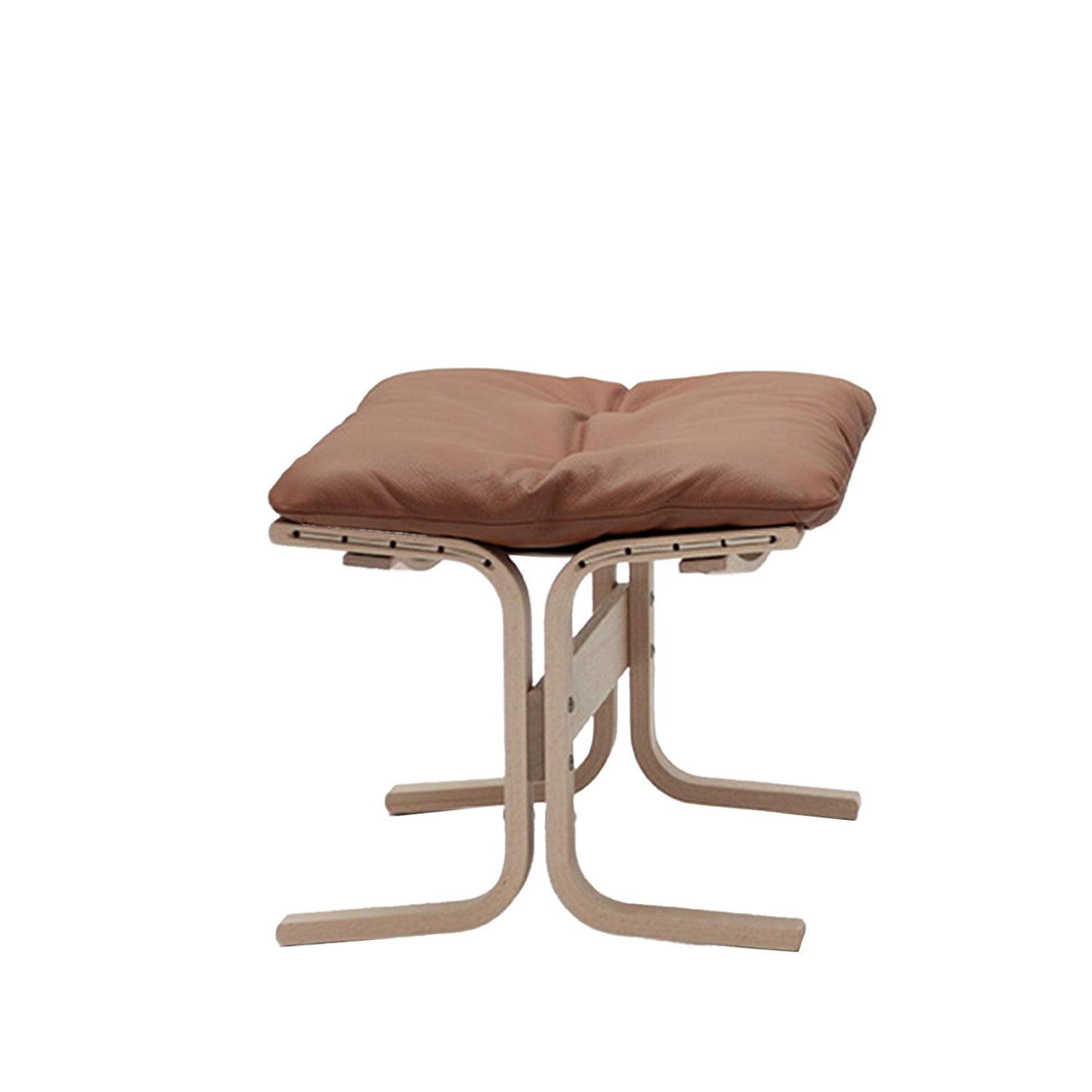 hjelle | siesta classic 304 footstool | oak + rustical tan leather