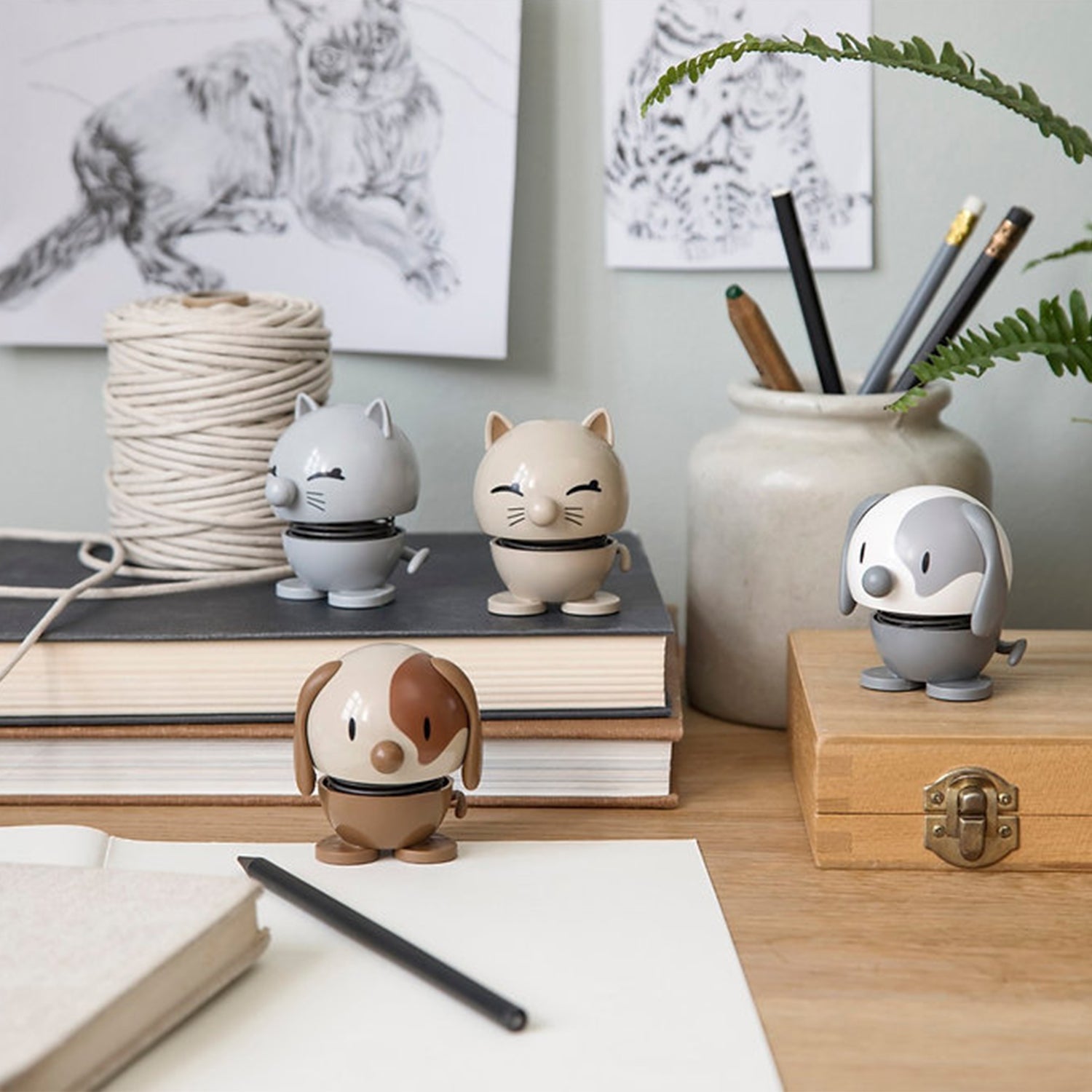 hoptimist | animals | cat grey small