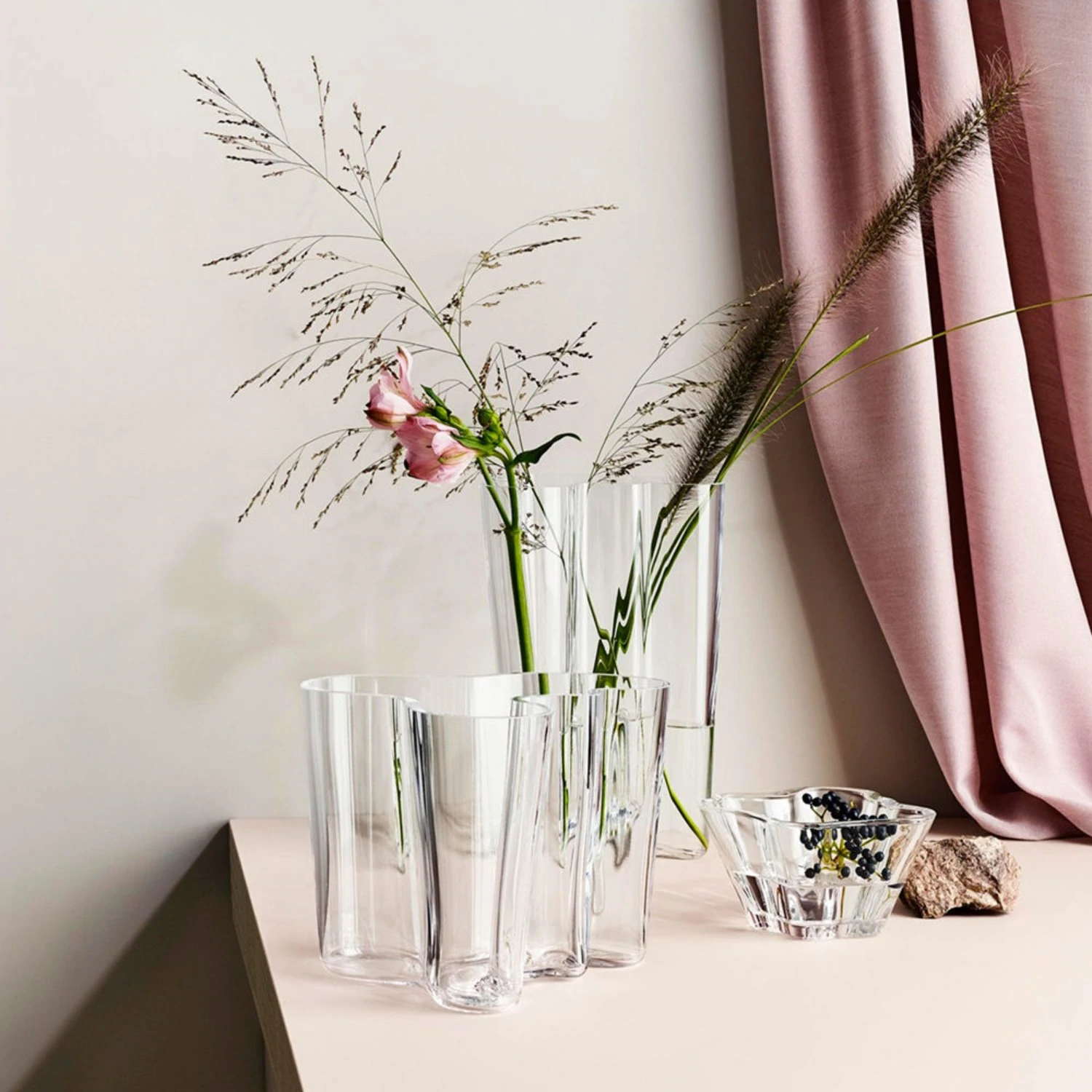 iittala | aalto finlandia vase | clear
