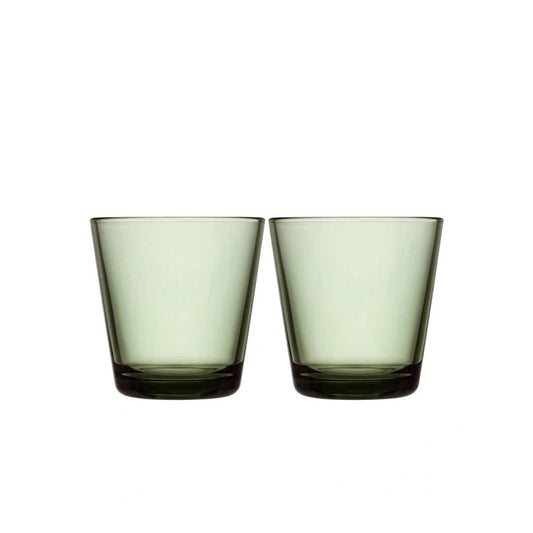 iittala | kartio tumbler 210ml | set of 2 | pine green ~ DC