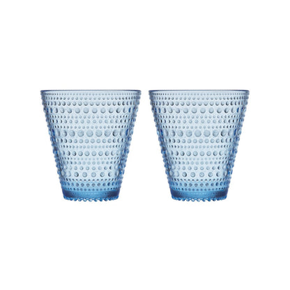 iittala | kastehelmi tumbler | set of 2 | aqua