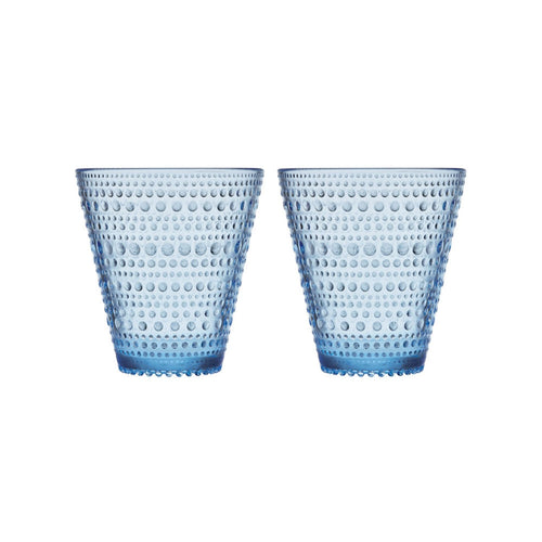 iittala | kastehelmi tumbler | set of 2 | aqua