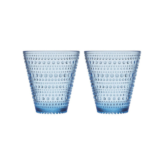 iittala | kastehelmi tumbler | set of 2 | aqua