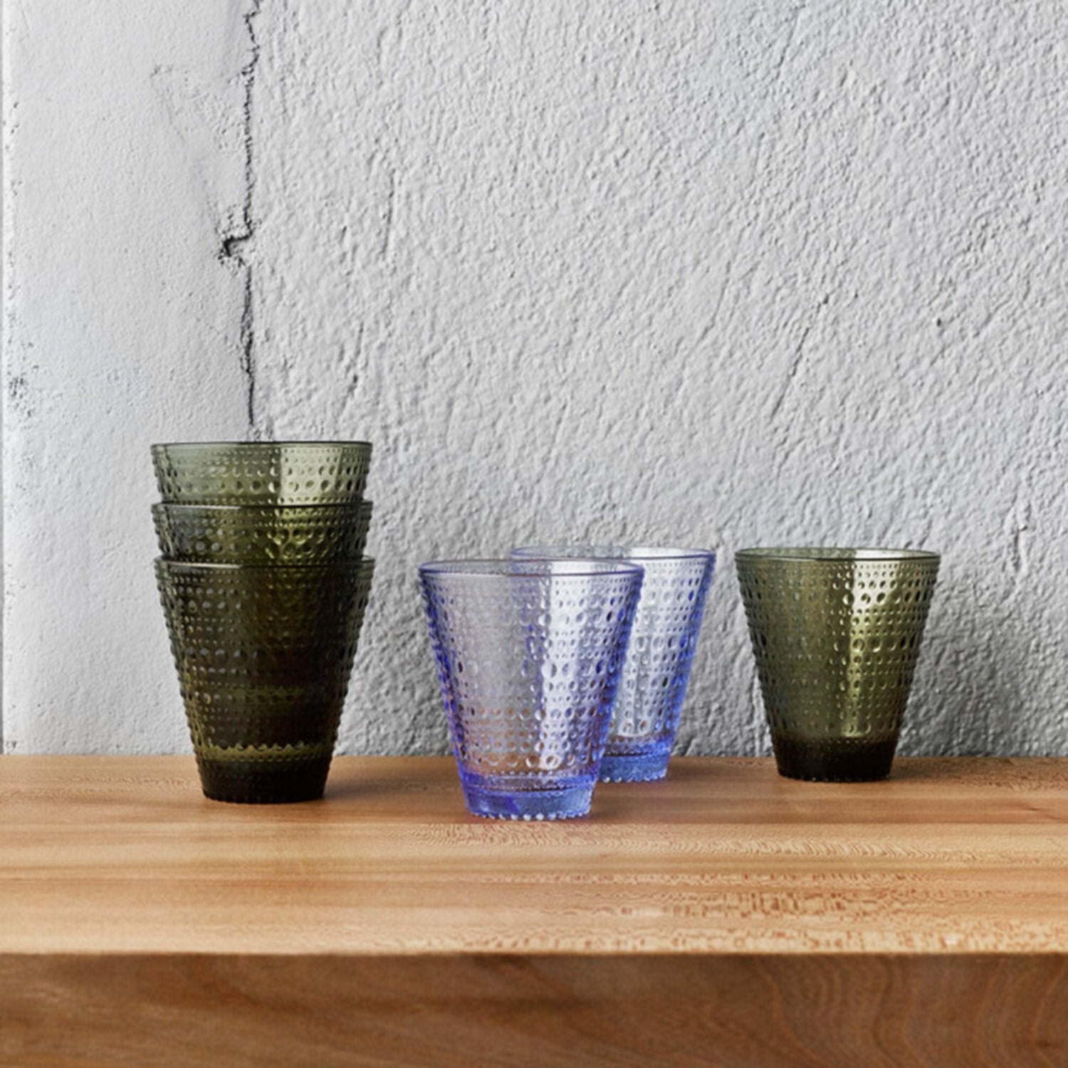 iittala | kastehelmi tumbler | set of 2 | aqua