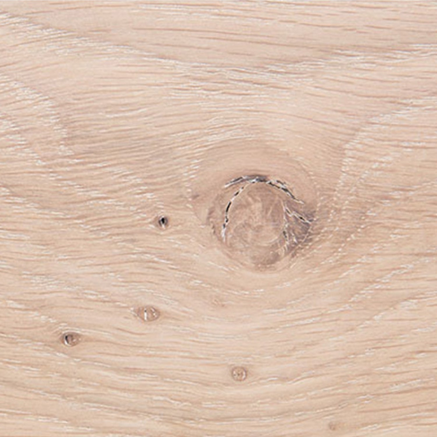 janua | bc 07 basket table round | white pigmented oak + bronze base 125cm